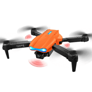 Квадрокоптер RC E99 K3 PRO PLUS Orange - дрон з 4K та HD камерами, до 20 хвилин, з кейсом + додатковий акумулятор і посадковий майданчик. Photo 2